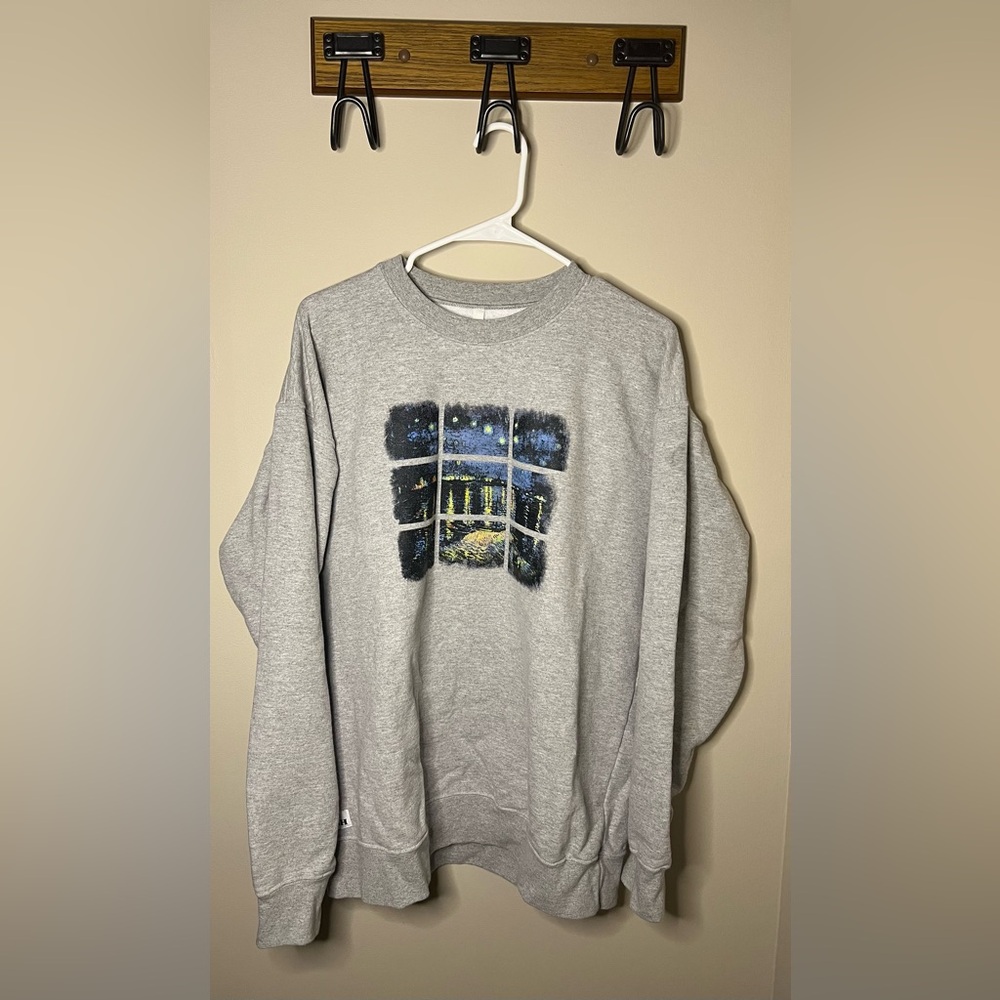 Van Gogh Painting Crew Neck